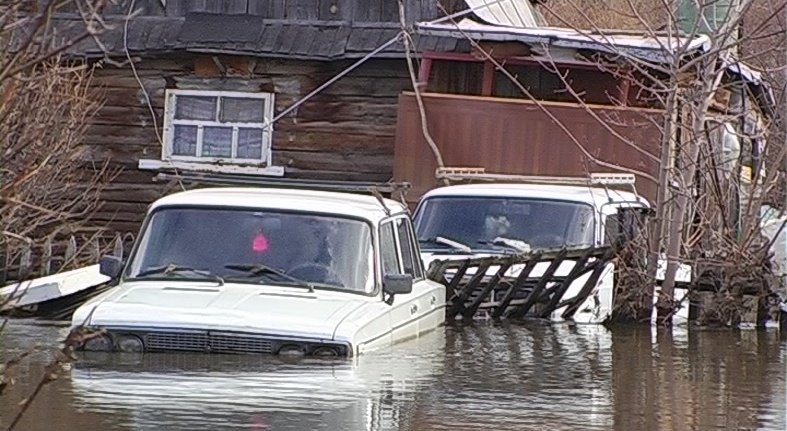 Полиция взяла под охрану затопленные дачные участки